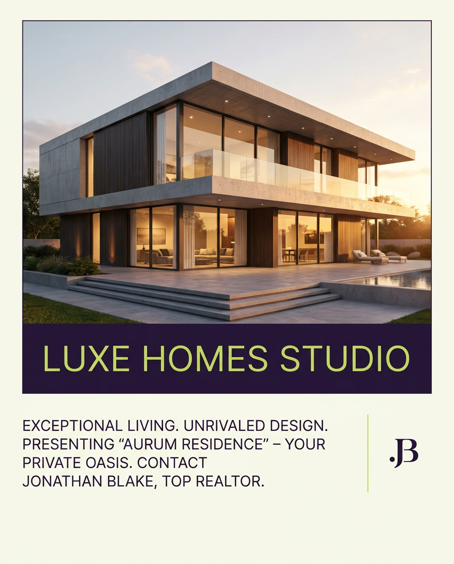 Realty Stack generated luxury listing post
